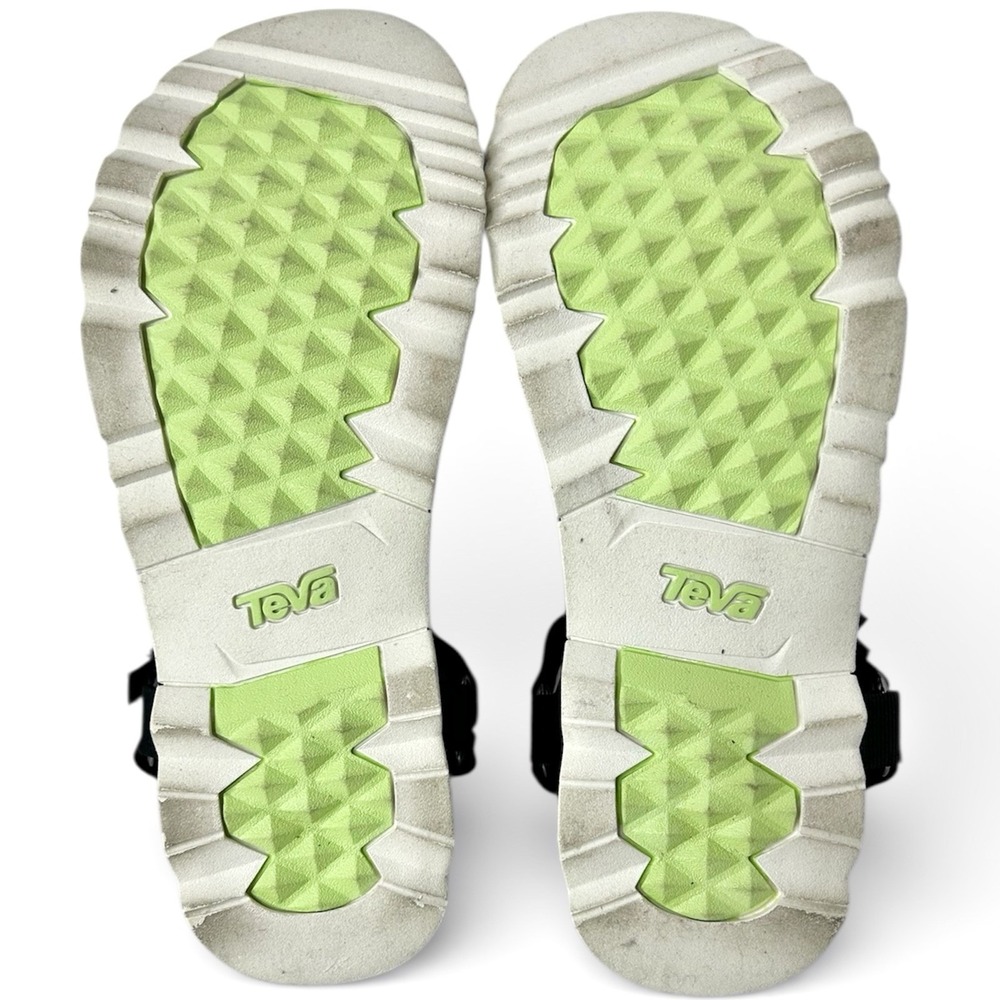 Teva Black and White Platform Sandals - Picture 7 of 9